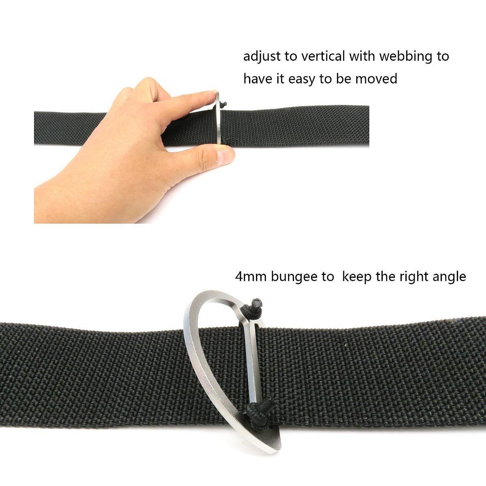 スキューバ ウェイトベルト キーパー バックル Dリング付き - D Ring Strap のレビューと価格